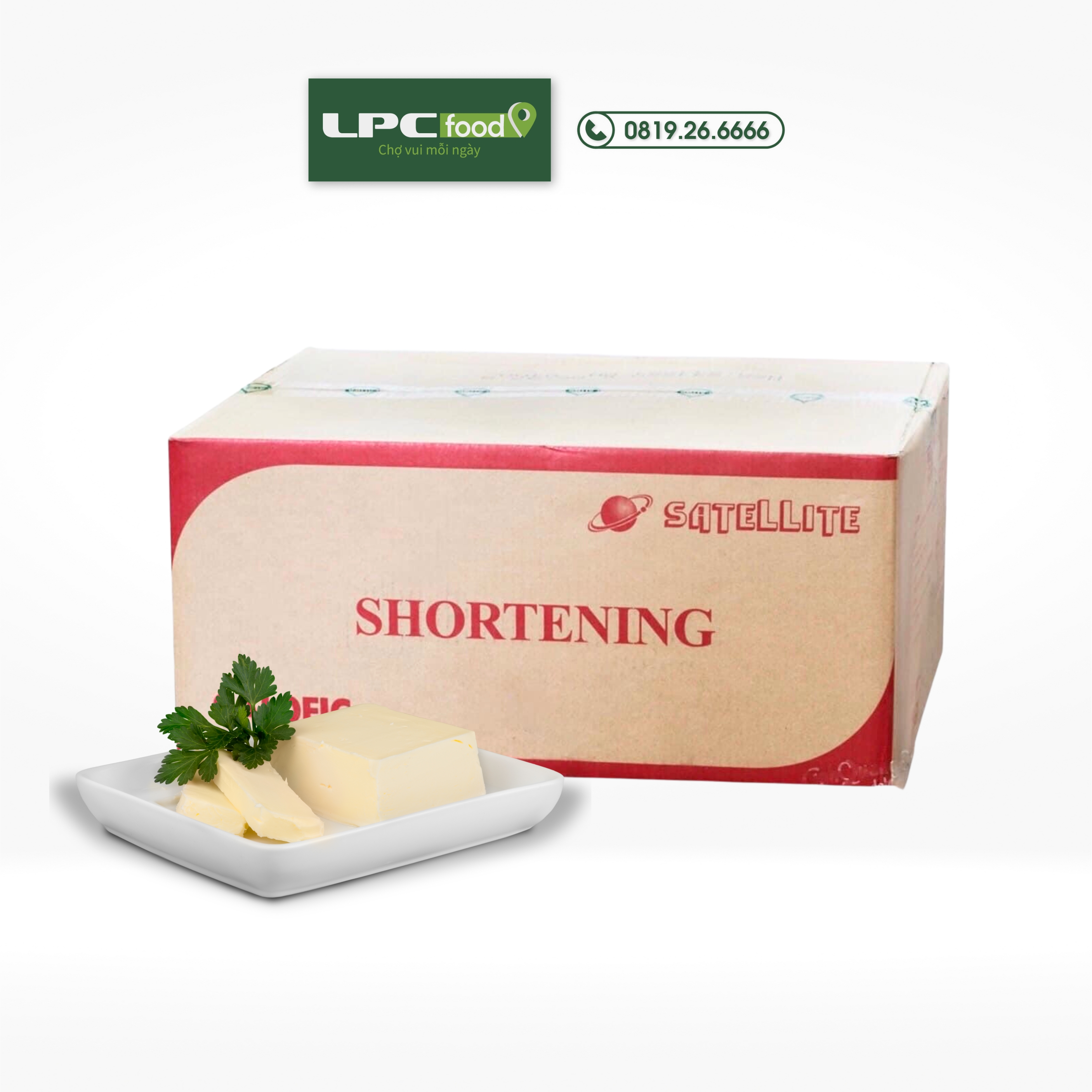 Bơ Sooc (Shortening) | LPC Food | Chợ vui mỗi ngày