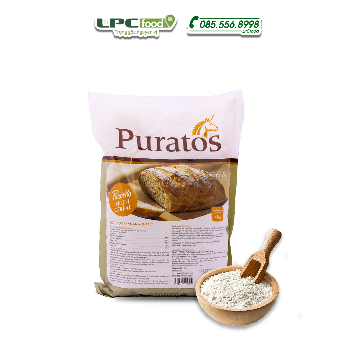 Bột mì đen Puratos