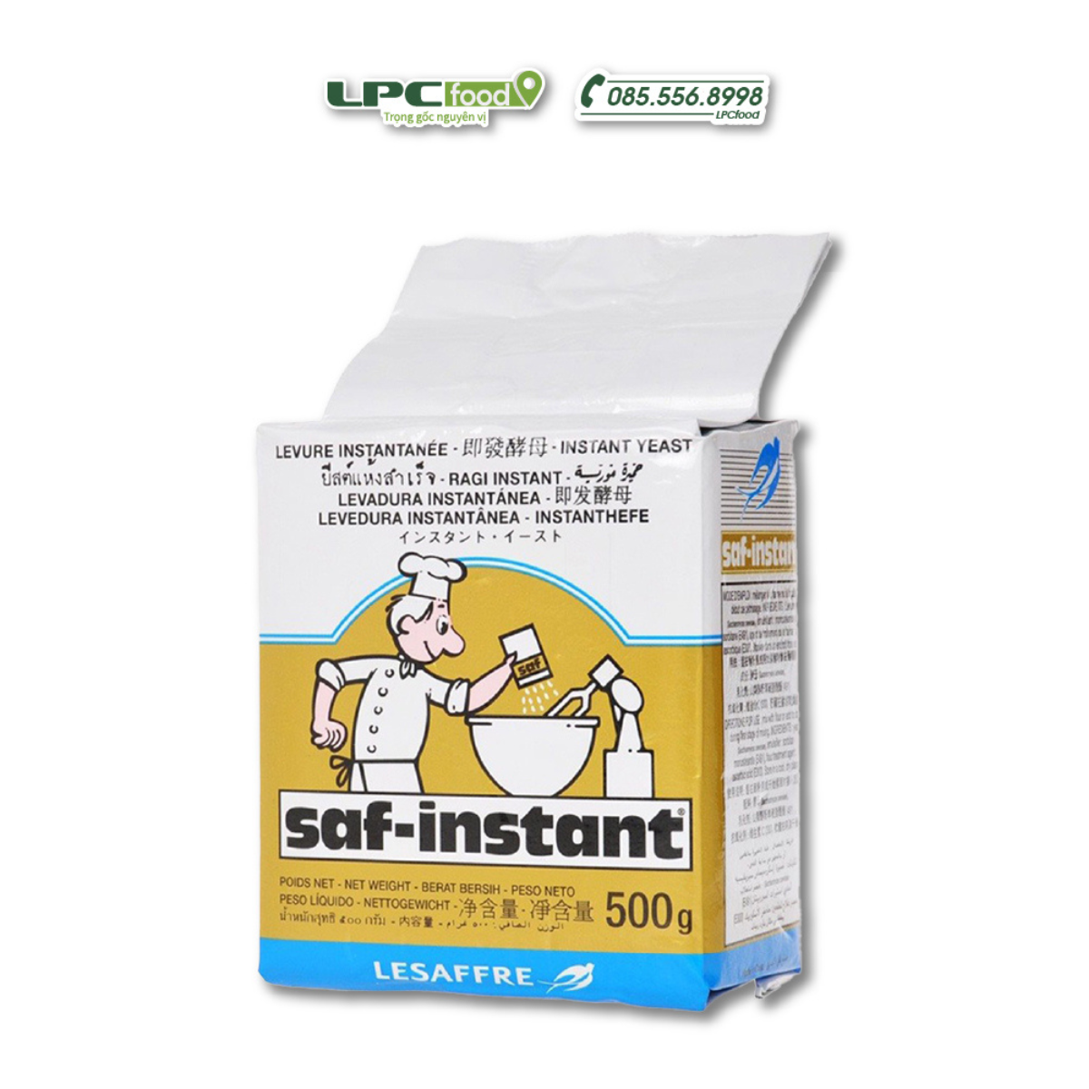 Men đầu bếp ngọt Saf-Instant