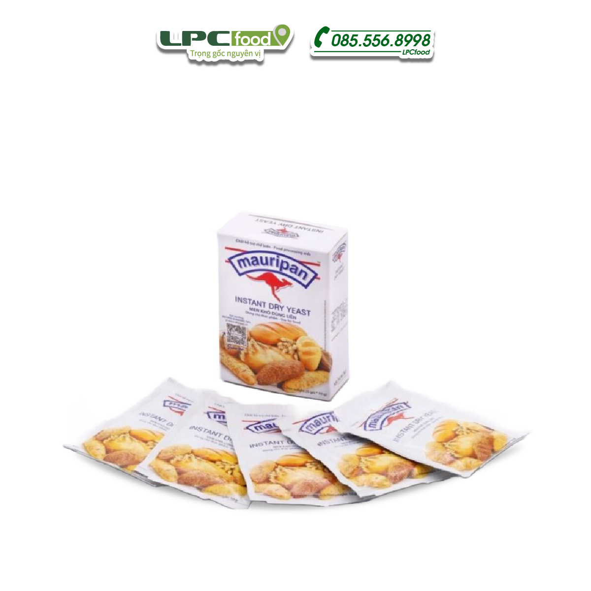 Men Mauripan hộp 5 gói 10gr