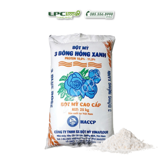 Bột mì 3 bông hồng xanh