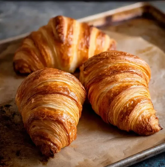 Bánh croissant hybrid nhiều lớp vỏ giòn